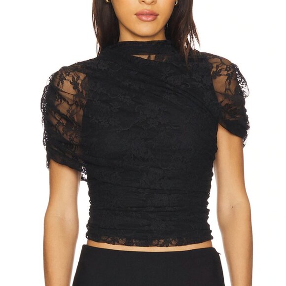 Amanda Uprichard Tops - Amanda Uprichard Evianna Top in Black size medium